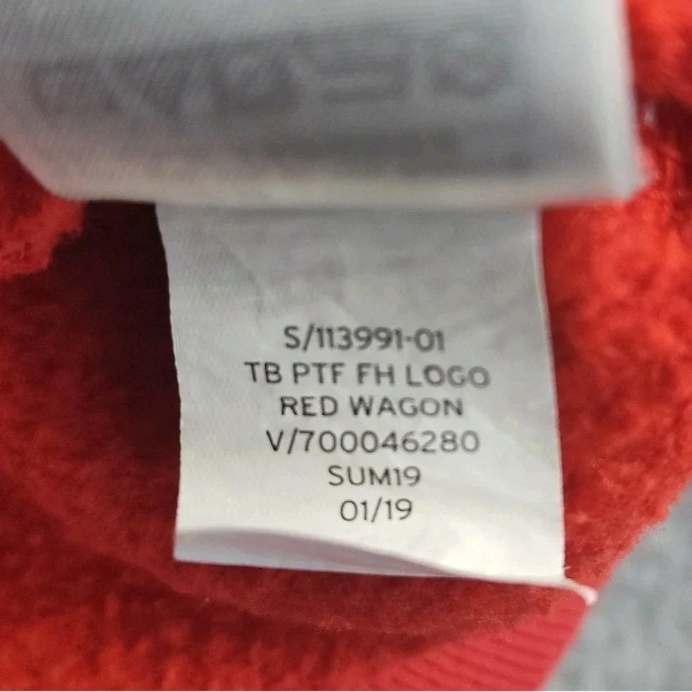 GAP Kid's Sweatshirt Size 5 Year Toddler Red Long Sleeve‎ Kanga Pocket Hoodie 📏
